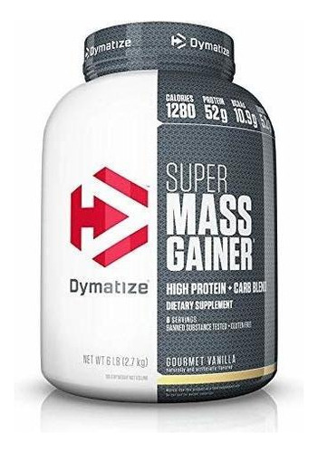 Dymatize Super Mass Gainer Protein Powder Con 1280 Calorías