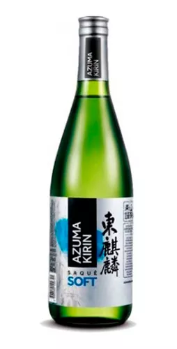 Saquê Azuma Dourado Sake Seco 740ml 12 Unidades