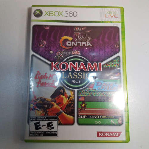 Juego Xbox 360 Konami Classics Vol 2 - Fisico