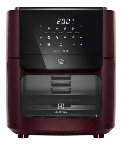 Fritadeira Air Fryer Oven Electrolux por Rita Lobo 12L Digital Ve...