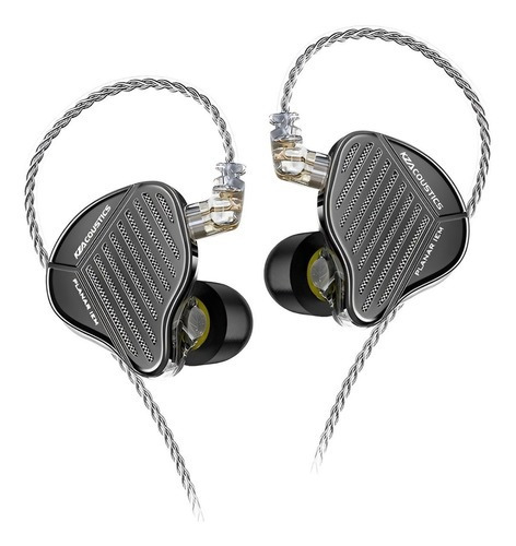 Audifonos Kz Pr1 Pro Monitores In Ear /kz Zsx/kz Zax/kz Zas Color Gris