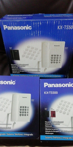 Imagen 3 de 5 de Teléfonos Analógicos Panasonic Kx-s500 Nuevos Color Blanco.