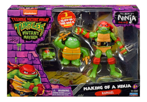 Tortugas Ninja Pack De 3 Figuras