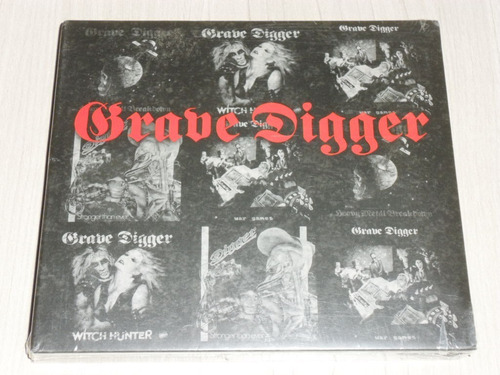 Box Grave Digger - Let Your Heads Roll (europeu Digipack 2cd