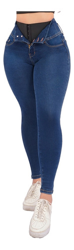  Jeans Dama Pantalones  Mujer Colombiano Levanta Pompa 