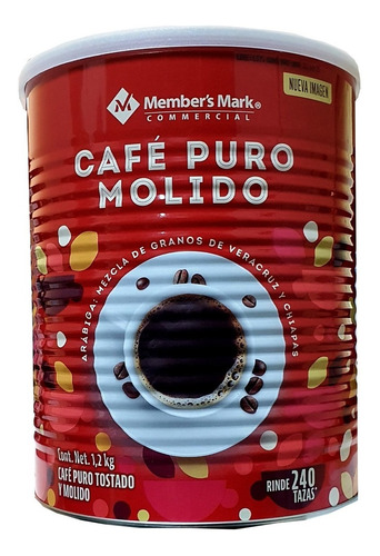 Café Tostado Y Molido Member's Mark 1.2 Kg Oferta!