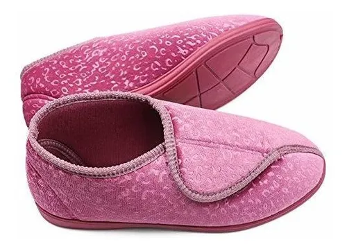 Hotme Women's Cozy Memory Foam Slippers With Adjustable Clos