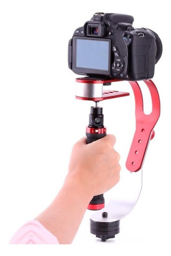 Imagen 2 de 10 de Steadycam Estabilizador Camara Reflex Stedy Gopro Celular