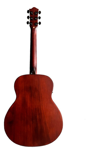 Violão Elétrico Tagima Porteno Vbs Cor Vintage Sunburst Mini Vintage Sunburst Destro Ébano