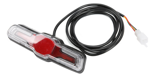 Ebike Trasera Trasera Eléctrica De 5 Led, Abs, 36 V/48 V/60