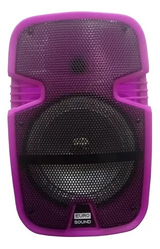 Parlante Portatil Bluetooth Eurosound Miami Sunrise Pink 8 