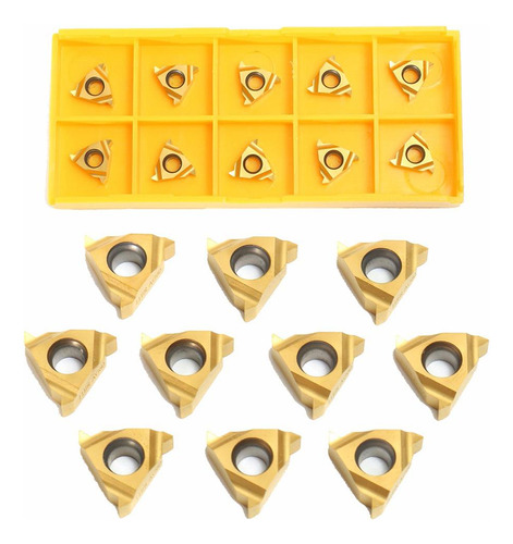10 Piezas 1/4 '' Insertos Cnc Insertos Indexables Insertos