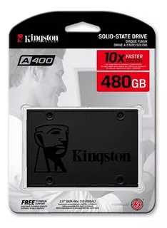 Solido Kingston A400, 480gb, Sata Calidad Al Mejor Precio