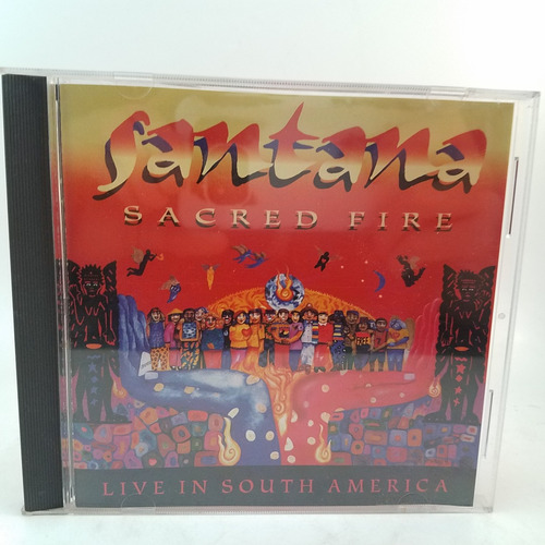 Santana - Sacred Fire - Live In South America - Cd - Ex