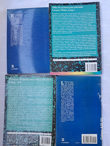 Combo 4 Libros: Escritura Para Tv, Guion Para Telenovelas