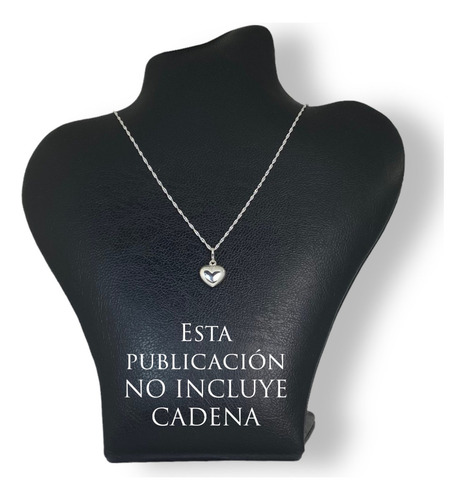 Dije Corazón Plata 925 (brdi04)