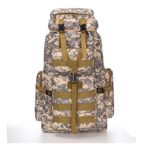 Morral Tactico 70l Militar Reforzada Camping Maleta Viaje