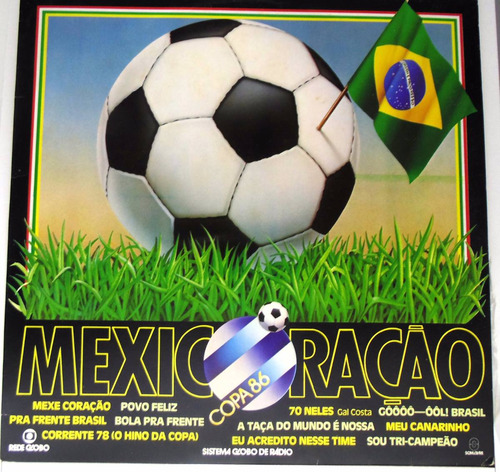 Lp Mexicoraçao - Copa 86 Som Livvre