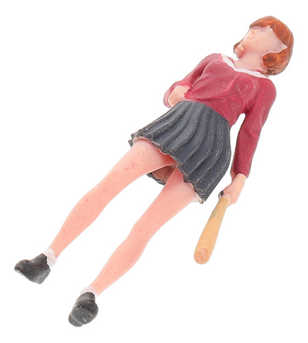 Boneco De Brinquedo De Menina De Beisebol Em Miniatura: Mode