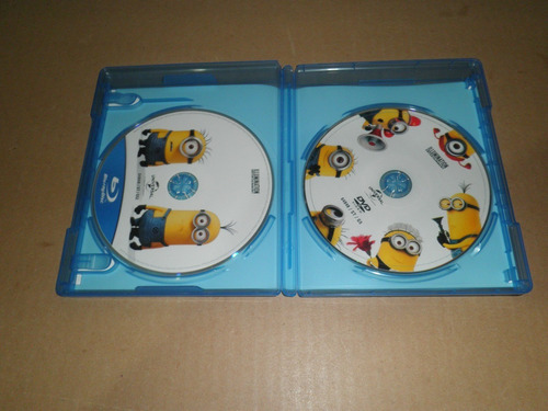 Despicable Me 1 Y 2 Dvd+blu Ray Importado (Usado)