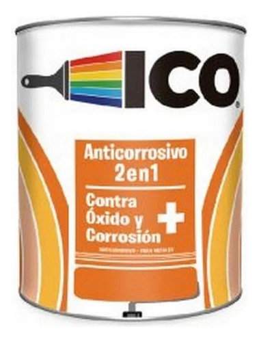 Pintura Anticorrosivo 2 En 1 Blanco 4041100 1 Gal Ico