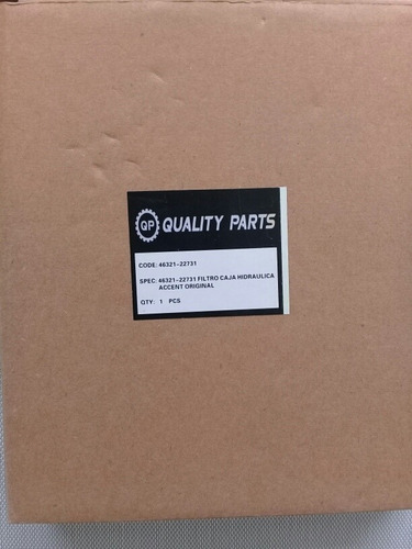 Imagen 4 de 4 de Filtro Caja Automati De Hyundai Elantra Accent Getz Tien Cha