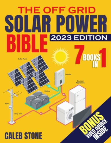 Book : The Off Grid Solar Power Bible [7 In 1] Easy...