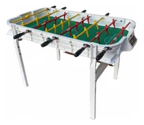 Comprar Metegol Fundicion Aluminio Reforzado Calidad Premium Mesa De Metegol Blanco