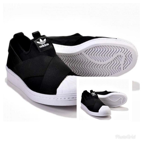 tenis adidas slip on preto mercado livre