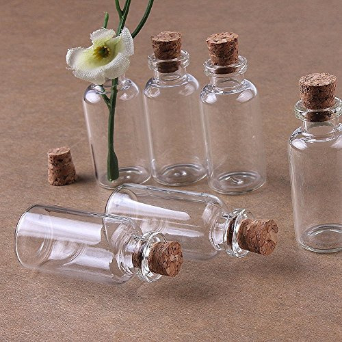 Botellas Pequeñas De Vidrio De 1 5 De Longitud Paquete...