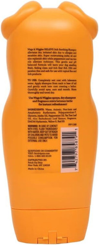 Wags & Wiggles Shampoo Contra La Picazón Y El Rascado Perros