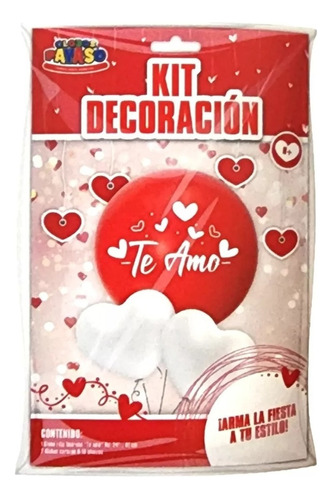 Globos Látex Payaso Kit Impreso Esfera + Corazon Esfera61cmcorazon38x38cm - 3 Packs De 3 Unidades