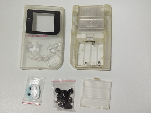 Carcasa Transparente Original Nintendo Gameboy Clásica Dmg 