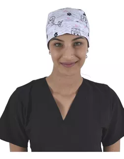 Gorro Médico Quirúrgico Dama Estampado