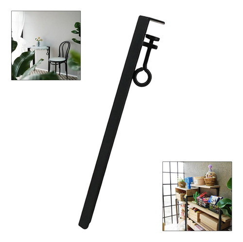 Soporte Ajustable Para Patas Con Abrazadera De Negro