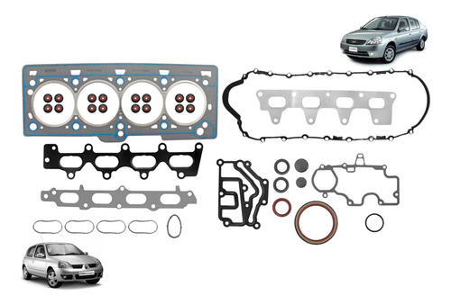 Juego Juntas Motor Empaques Nissan Platina 2005-2007 1.6l