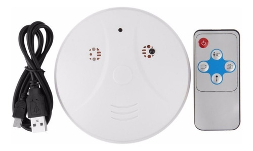 Mini Camara Espia Detector Humo Sensor Movimiento / Impoluz