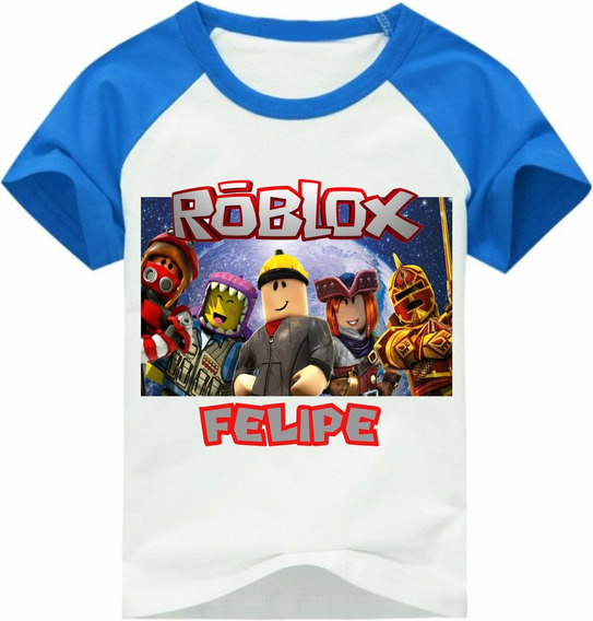 Camisetas Roblox Infantil Calcados Roupas E Bolsas Com O