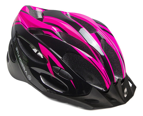 Capacete de ciclismo Absolute Nero preto/rosa M