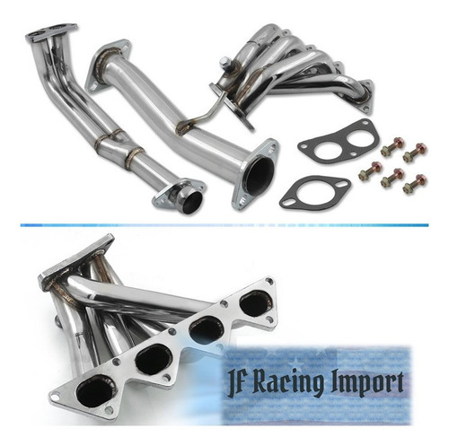 Header Acero Inoxidable Para 4g63 Mitsubishi Mx Eclipse Jdm