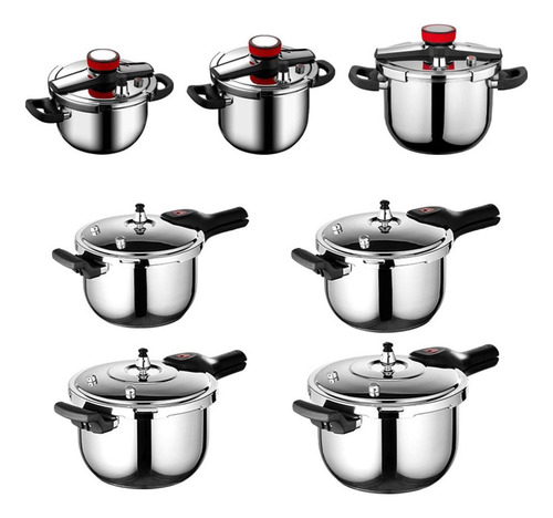 Olla A Presión De Acero Inoxidable: Perfecta Para Chefs 5l
