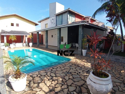 Imagem 1 de 30 de Casa Com 5 Dormitórios À Venda, 300 M² Por R$ 1.500.000,00 - Guarajuba - Camaçari/ba - Ca0510