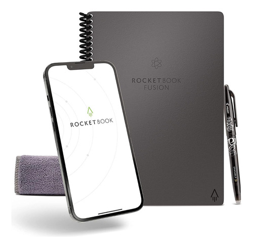Cuaderno Inteligente Borrable Rocketbook Fusion Executive