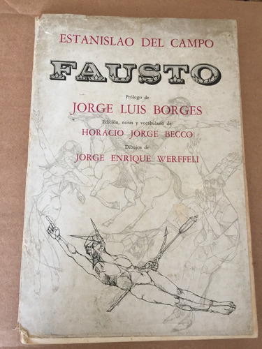 Libro Fausto - Estanislao Del Campo - Buen Estado - Oferta