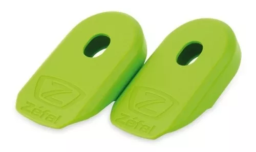 Funda Protector Bielas Bicicleta Ruta Mtb Silicona Verde 