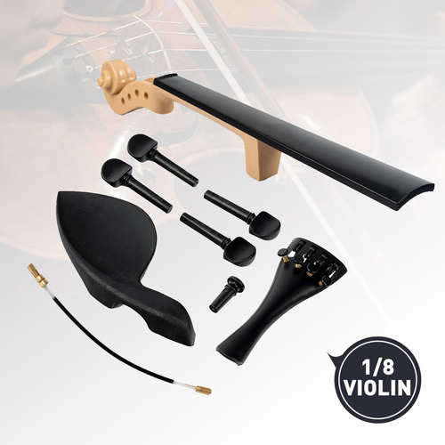 Kit De Accesorios Para Violín, Pasador Final, Abrazadera