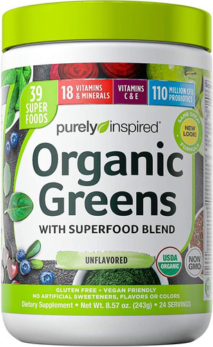 Super Alimento Verde 243g Purel - g a $761