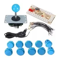 Comprar Kit Arcade Mame Raspberry Botones Palanca (elegir Color)