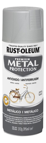 Pintura Aerosol Anticorrosiva Metálica Metal P. Rust Oleum Color Niquel