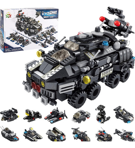 Lego Bloques 633010 Blindado Swat Armored Car 572pcs